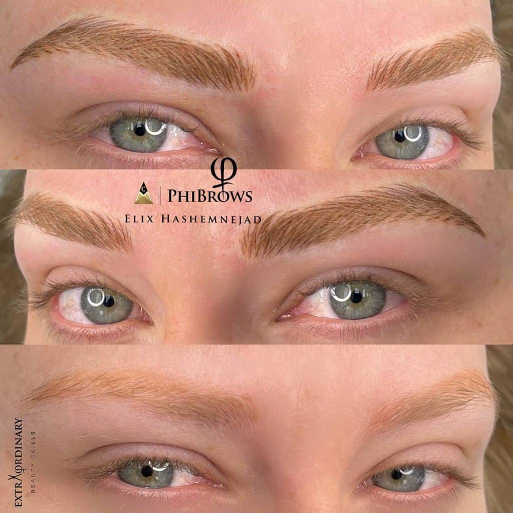 microblading +shading